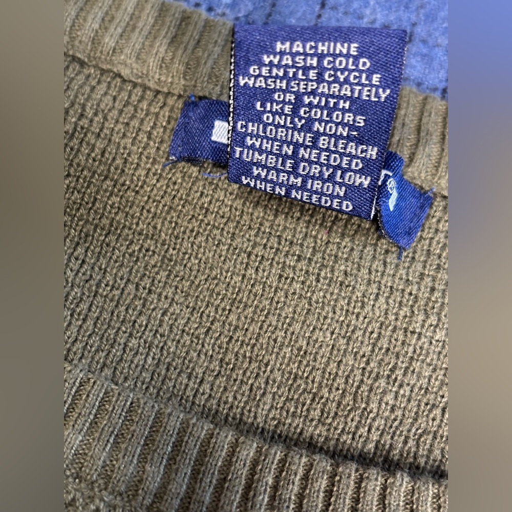 3/$20 Architect Olive Green Women's Sweater - Picture 11 of 12